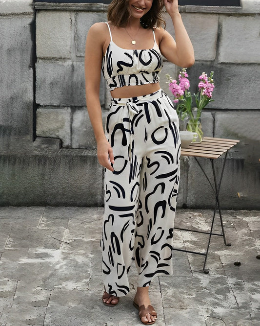 Allia - Zomer Set - Chic - Licht Formele Stijl - Ideaal voor de zomer