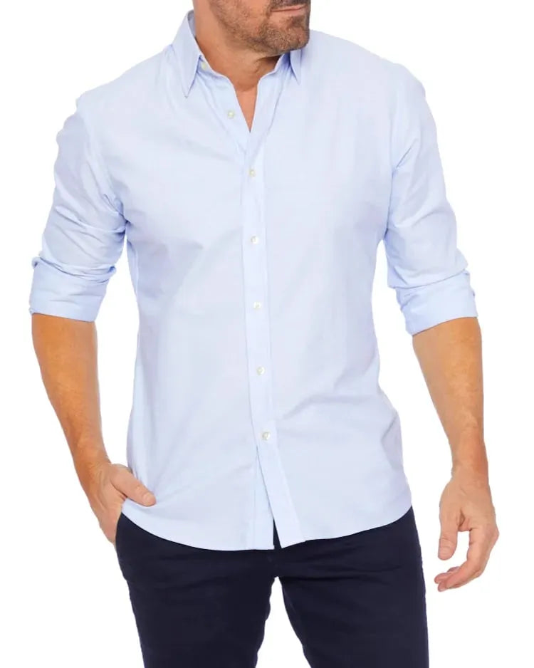 Emiel - Button-down polo - Elegant - Hoge kwaliteit Hoorwaardige kwaliteit  - Voor formele gelegenheden