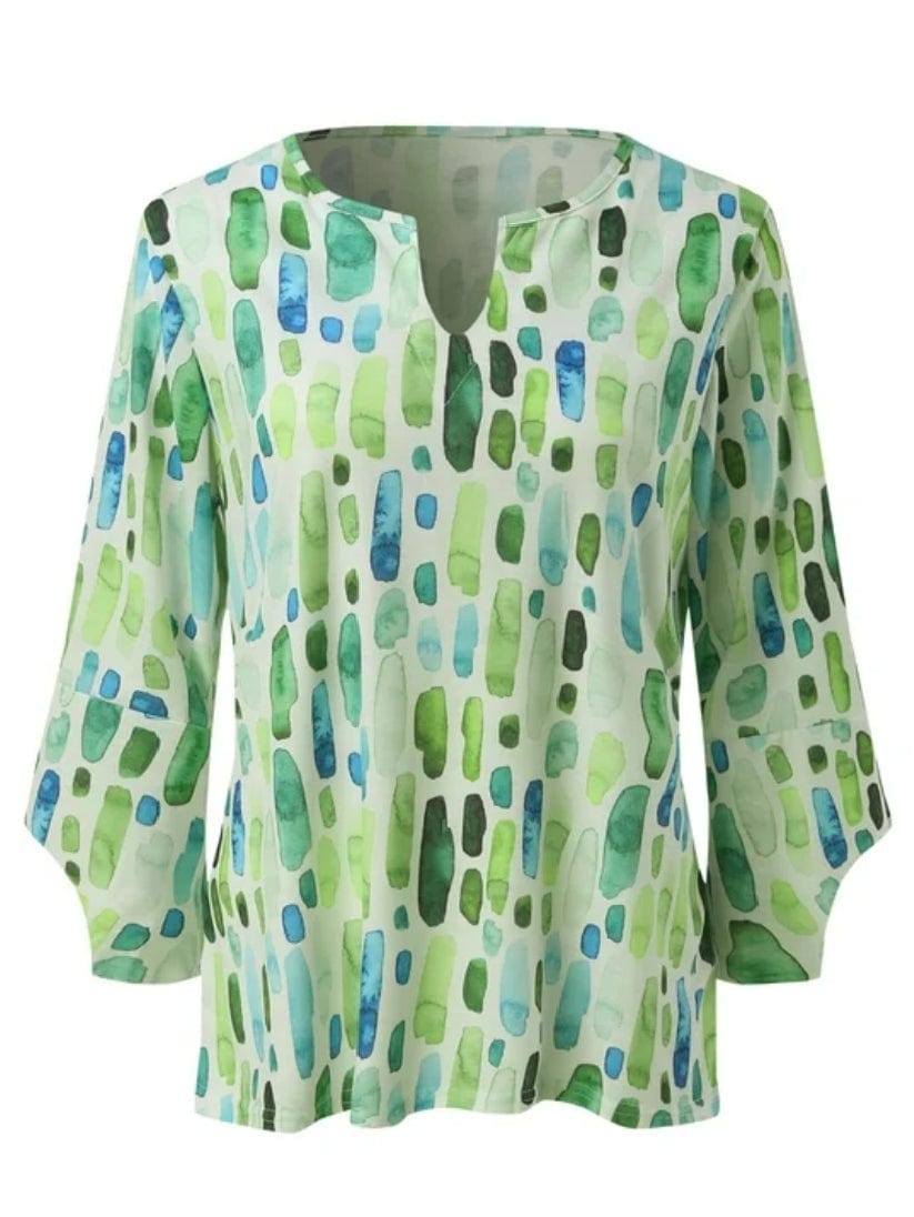 Zaniyah - Blouse met lange mouwen - Chic - Formele Stijl - Perfect voor informele dagen