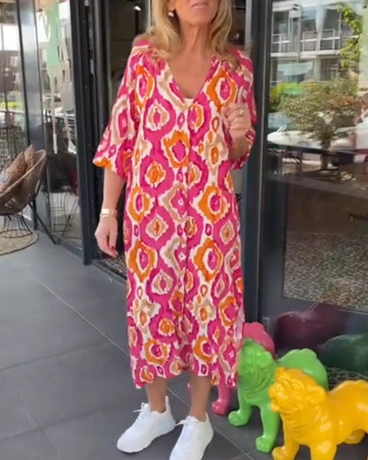 Amidala - Jurk - Boho - Lichte Formele Stijl - Ideaal voor de zomer