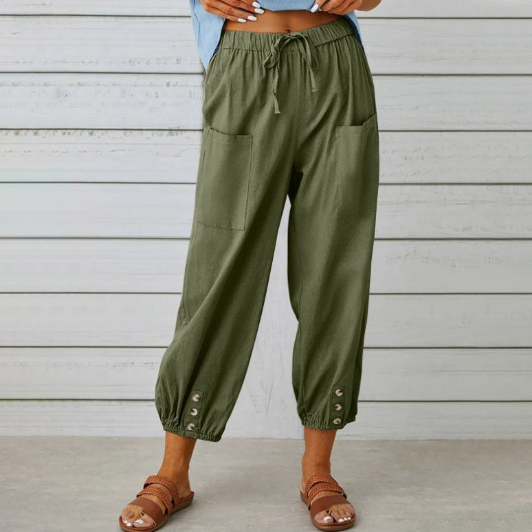 Dadin - Broek - Boho - Licht Hoorwaardige kwaliteit  - Perfect voor casual dagen