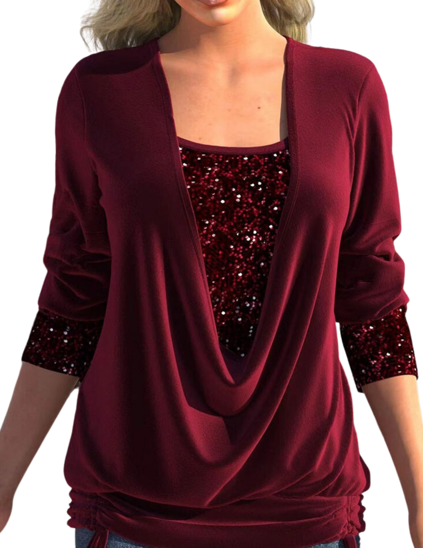 Mies - Losse Blouse - Chic - Licht Hoorwaardige kwaliteit  - Perfect voor casual dagen