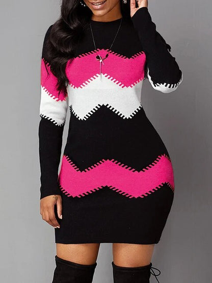 Deanira - Bodycon jurk - Casual - Hoogwaardig Hoorwaardige kwaliteit  - Ideaal voor de winter