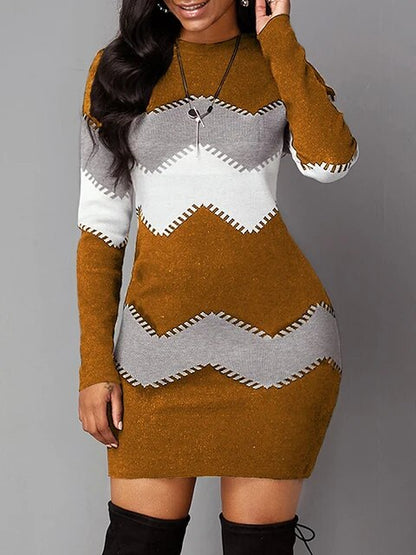 Deanira - Bodycon jurk - Casual - Hoogwaardig Hoorwaardige kwaliteit  - Ideaal voor de winter