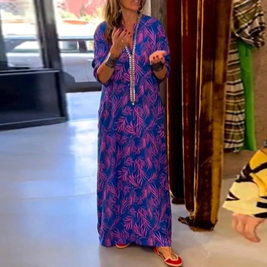 Lynette - Maxi Jurk - Boho - Formele Stijl van hoge kwaliteit - Dagelijks Gebruik