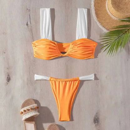 Gunlaug - V-hals badpak - Elegante - Luxe Stof - Ideaal voor Zomer