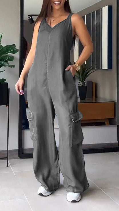 Ombeline - Jumpsuit - Elegant - Licht Hoorwaardige kwaliteit  - Ideaal voor de zomer