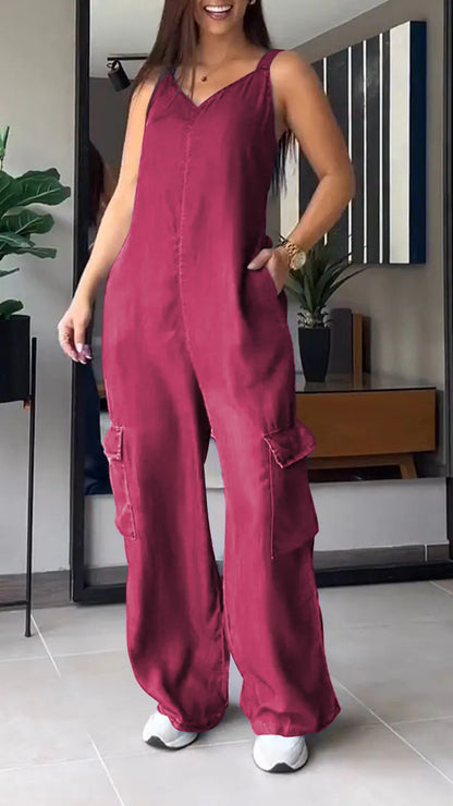 Ombeline - Jumpsuit - Elegant - Licht Hoorwaardige kwaliteit  - Ideaal voor de zomer