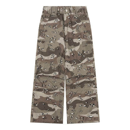 Comfortabele Camouflage Fleece Joggingbroek voor Heren | Perfect voor Outdoor Activiteiten