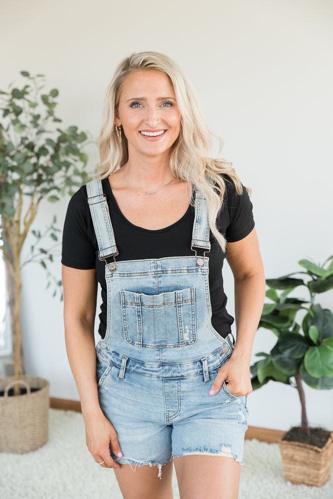 Synnove - Denim Romper - Casual - Hoogwaardig Materiaal - Perfect voor Buitenactiviteiten