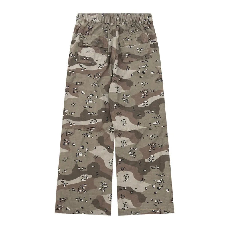 Comfortabele Camouflage Fleece Joggingbroek voor Heren | Perfect voor Outdoor Activiteiten