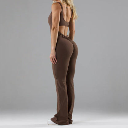 Nadine - Jumpsuit met V-hals - Sportief - Premium materiaal - Perfect voor buitenactiviteiten