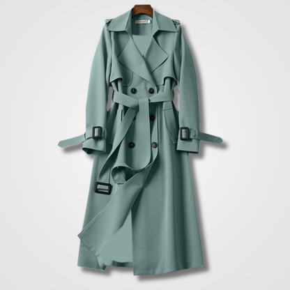 Charlotte - Hippe Trendy Trenchcoat - Voor Vrouwen | Vintage Uitstraling