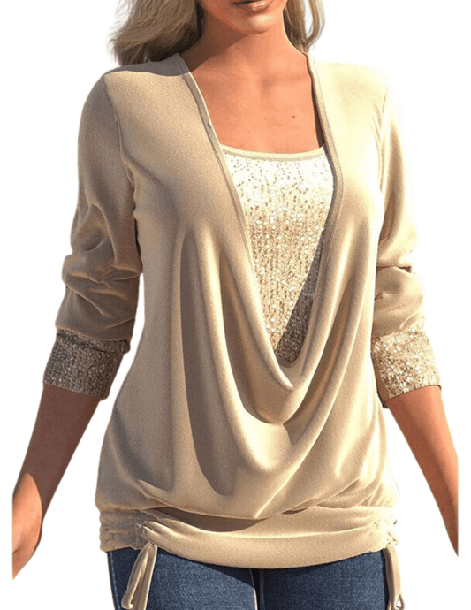 Mies - Losse Blouse - Chic - Licht Hoorwaardige kwaliteit  - Perfect voor casual dagen