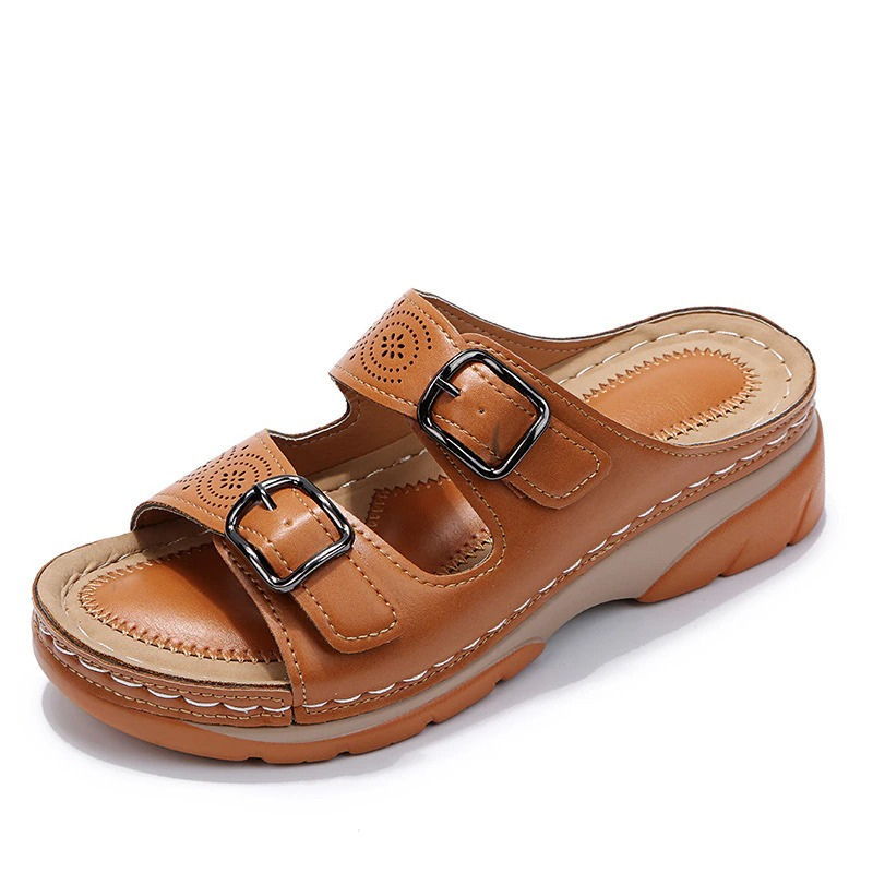 Caitlyn - Sandalen voor Dames - Casual - Leder - Perfect voor casual dagen