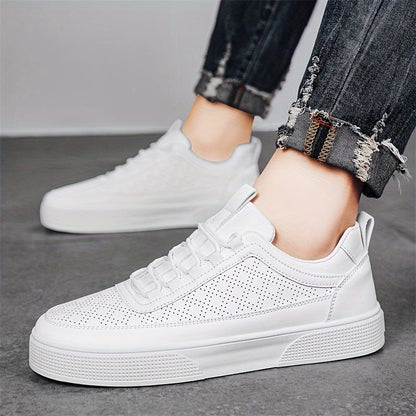 Trendy Witte Hoge Sneakers voor Heren | Perfect voor Elke Dag