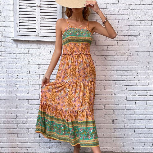 Ginger - Maxi Jurk - Boho - Formele Stijl - Ideaal voor de zomer