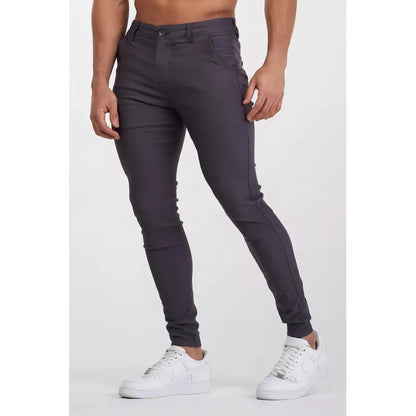 Casual Katoenen Slim Fit Broek voor Heren | Perfect voor Alle Seizoenen