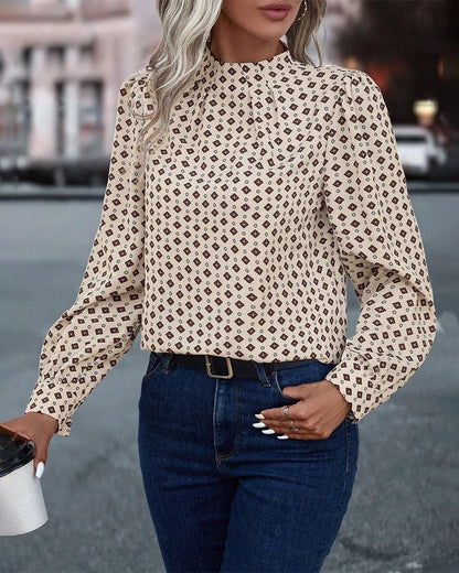 Ise - Stijlvolle Blouse - Elegant - Licht Hoorwaardige kwaliteit  - Perfect voor casual dagen