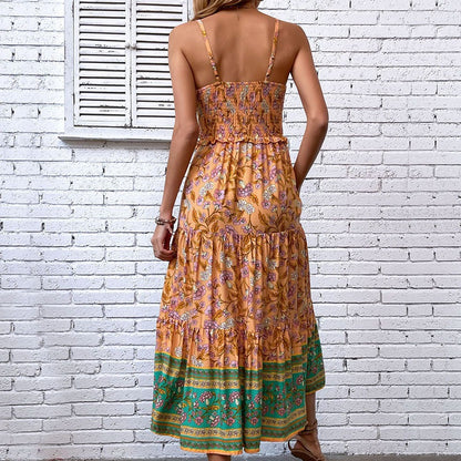 Ginger - Maxi Jurk - Boho - Formele Stijl - Ideaal voor de zomer