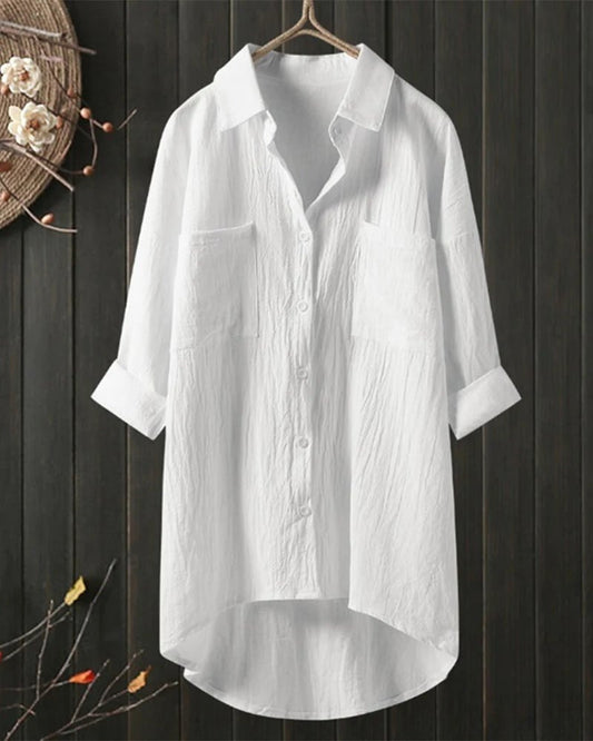 Aiki - Shirt - Casual - Lichte Formele Stijl - Perfect Voor Casual Dagen