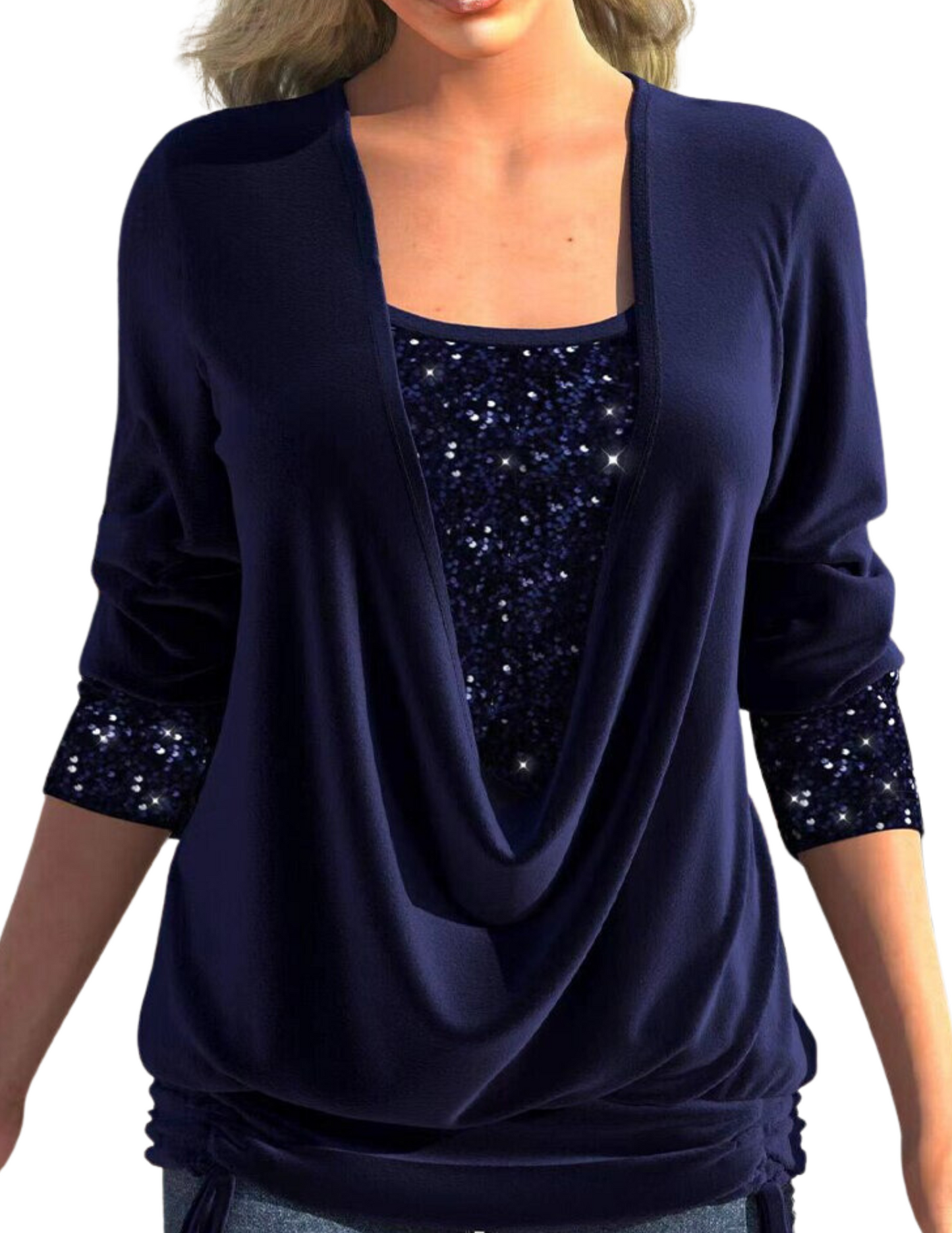 Mies - Losse Blouse - Chic - Licht Hoorwaardige kwaliteit  - Perfect voor casual dagen