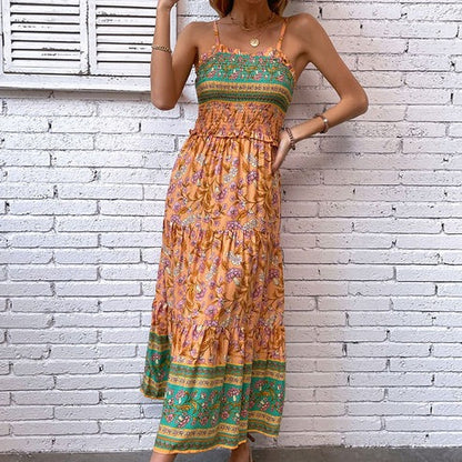 Ginger - Maxi Jurk - Boho - Formele Stijl - Ideaal voor de zomer