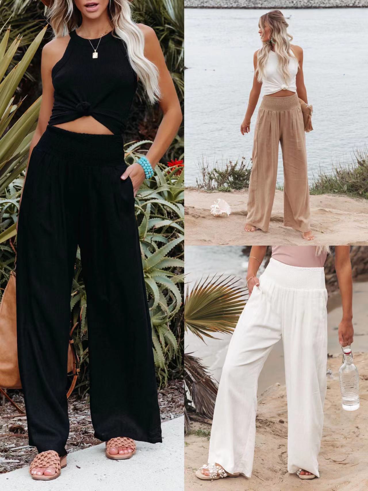 Gerarda - Losse broek - Boho - Licht Hoorwaardige kwaliteit  - Voor dagelijks gebruik