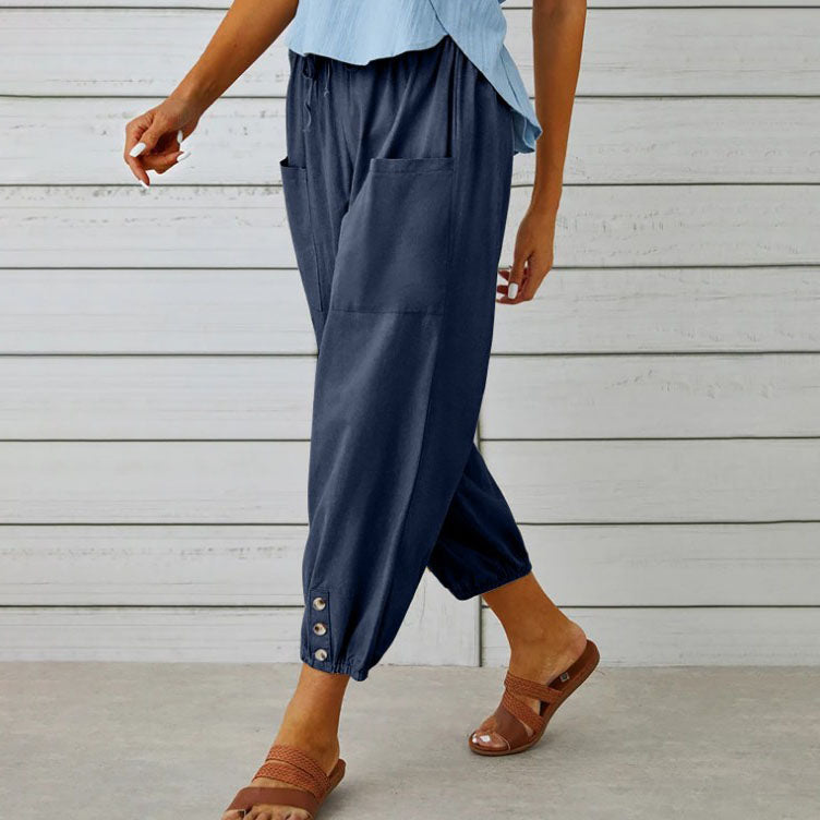 Dadin - Broek - Boho - Licht Hoorwaardige kwaliteit  - Perfect voor casual dagen