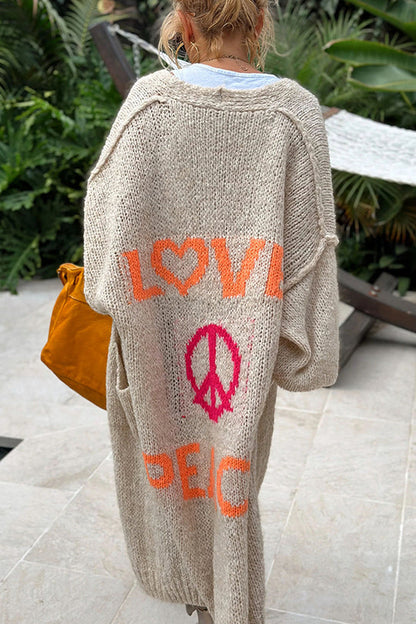 Marly - Gebreid vest - Boho - Hoge kwaliteit Hoorwaardige kwaliteit  - Ideaal voor de zomer