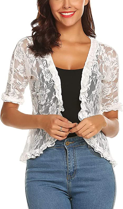 Adrienne - Blouse - Casual - Licht Hoorwaardige kwaliteit  - Ideaal voor de zomer