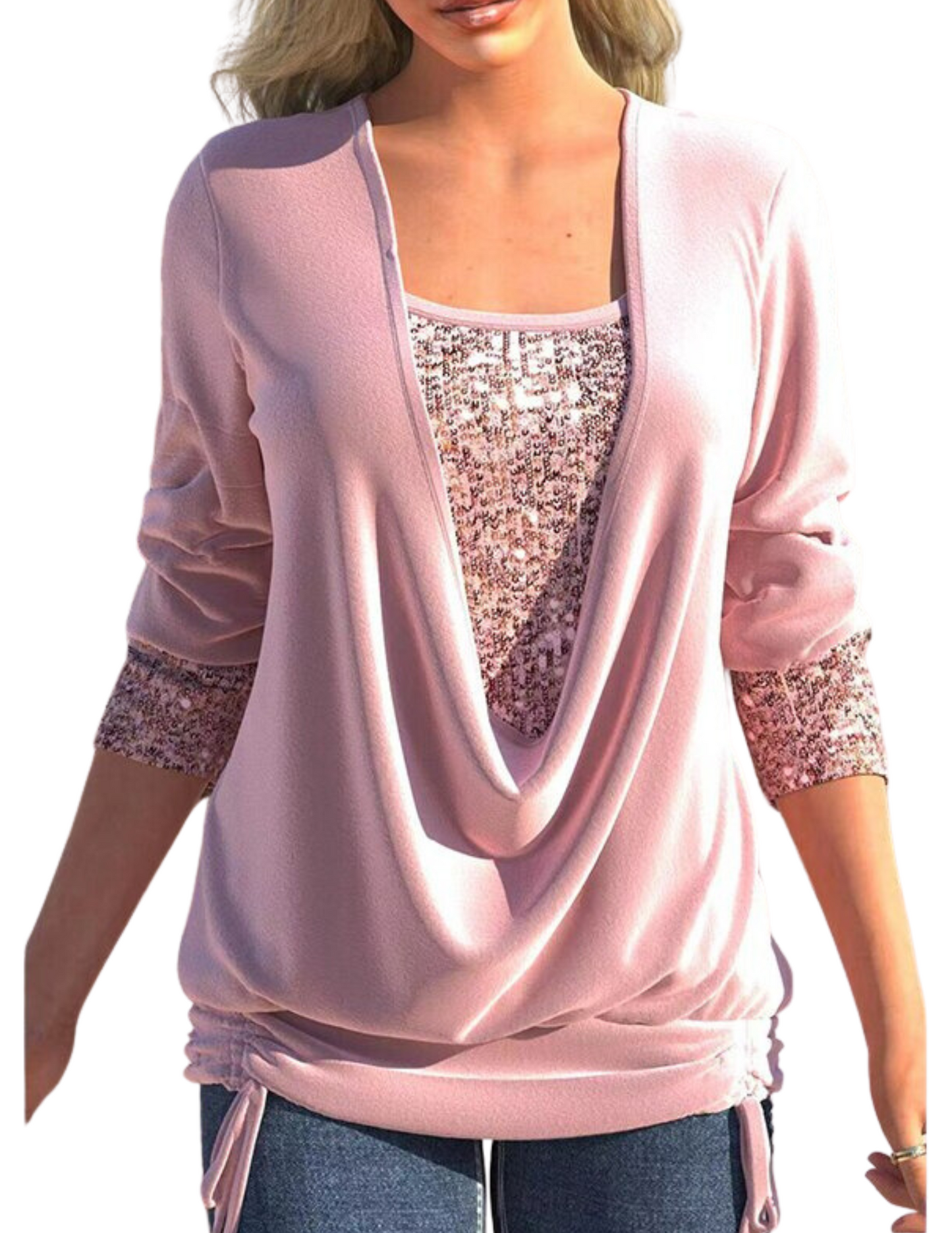 Mies - Losse Blouse - Chic - Licht Hoorwaardige kwaliteit  - Perfect voor casual dagen