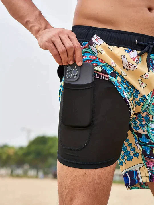 Jason - Heren Zwemshort - Chic - Licht Formele Stijl - Ideaal voor de zomer