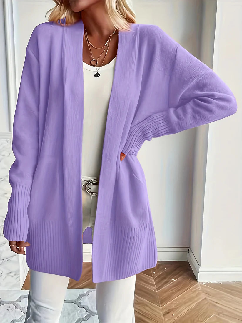 Elegant Wol Cardigan met Zakken voor Dames | Perfect voor Casual Dagen