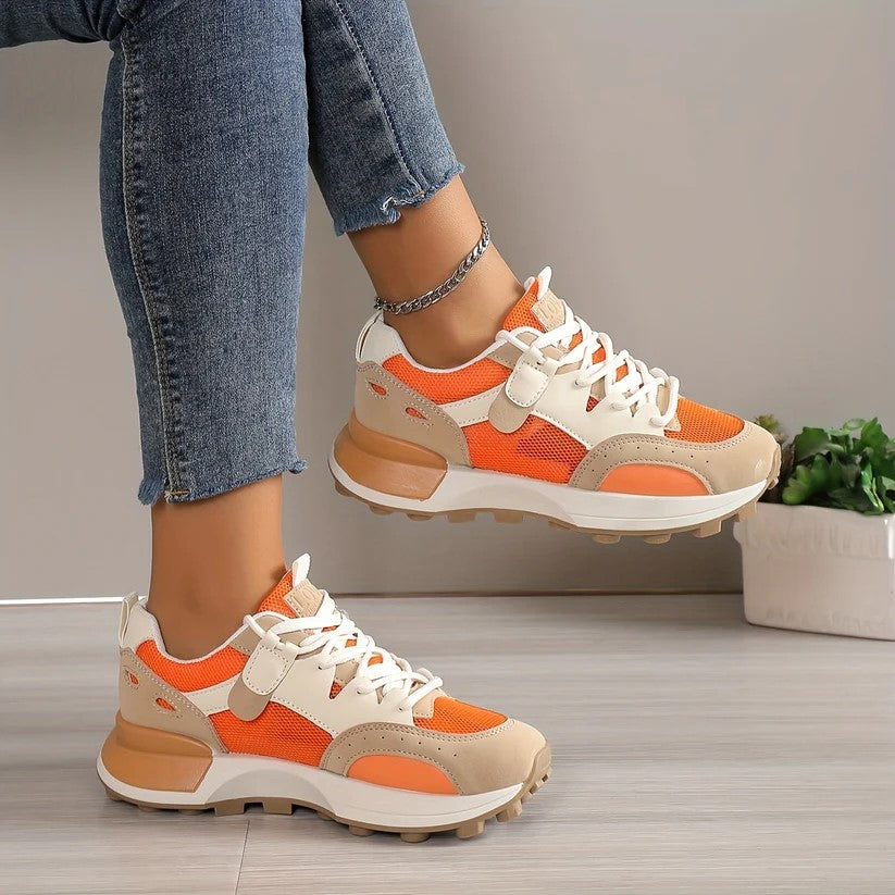 Elegante Colorblock Sneakers voor Dames | Perfect voor Casual Dagen