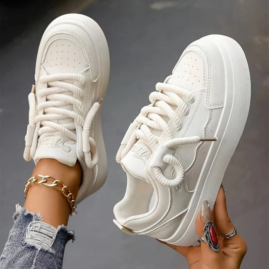 Casual Casual Sneakers in Effen Kleur voor Dames | Perfect voor Casual Dagen