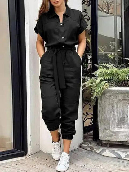 Nadia - Jumpsuit - Klassiek - Formele Stijl van hoge kwaliteit - Perfect voor casual dagen