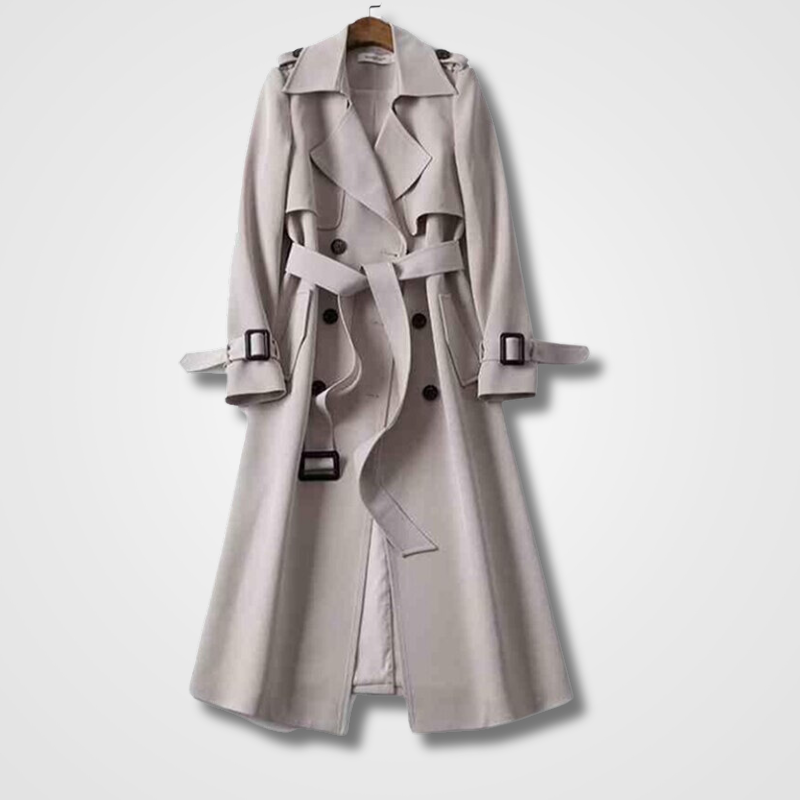 Charlotte - Hippe Trendy Trenchcoat - Voor Vrouwen | Vintage Uitstraling