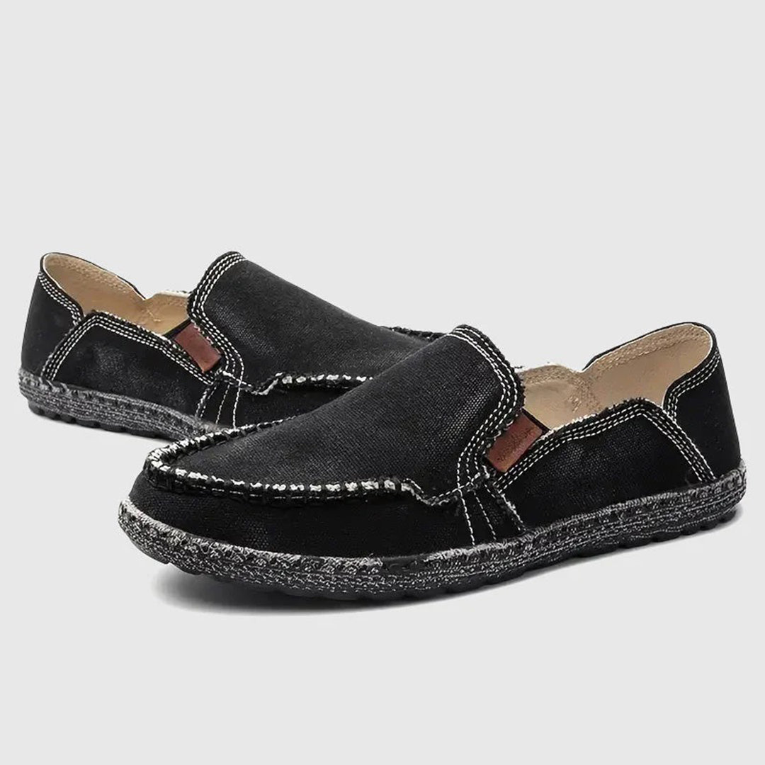 Sven - Loafers - Casual - Denim Canvasmix - Dagelijks Gebruik