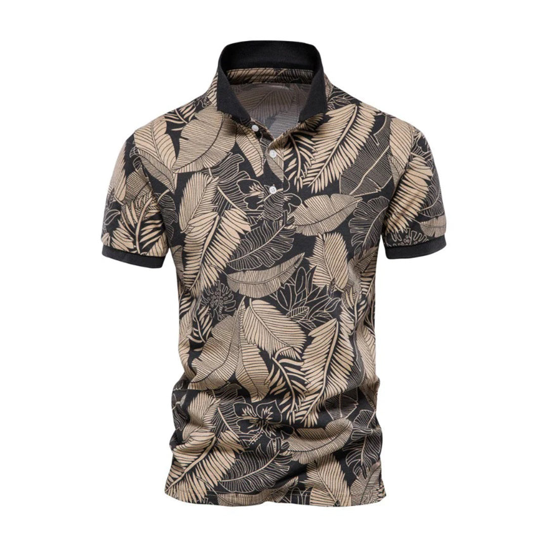 Abram - Polo met bloemenprint - Casual - Formele Stijl van hoge kwaliteit - Ideaal voor de zomer