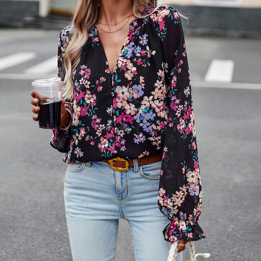 Aurora - Bloes - Vrijetijd - Formele Stijl van hoge kwaliteit - Perfect voor casual dagen