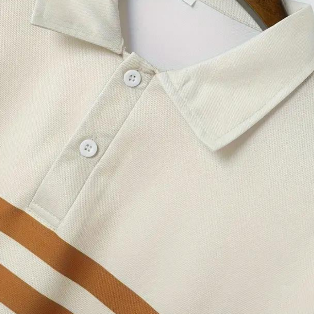 Gerard - Gestreepte Polo - Casual - premium kwaliteit - Ideaal voor de Lente