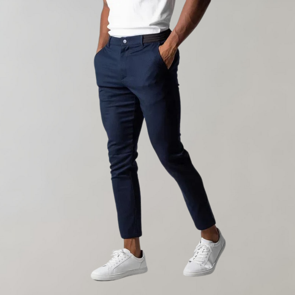 Ronald - Casual Chino Broek - Stretch - Formele Stijl - Voor Elke Dag