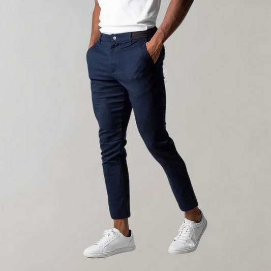 Ronald - Casual Chino Broek - Stretch - Formele Stijl - Voor Elke Dag