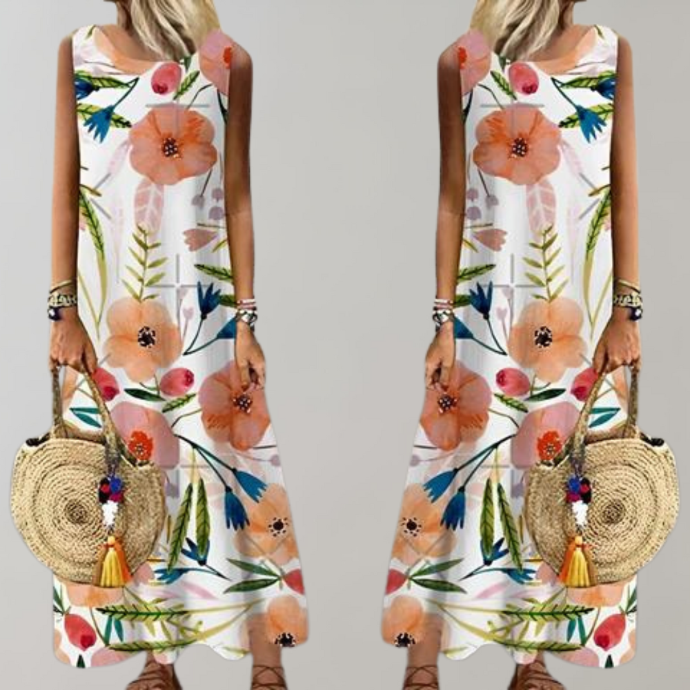 Brielle - Maxi Jurk - Boho - Formele Stijl van hoge kwaliteit - Ideaal voor Zomer