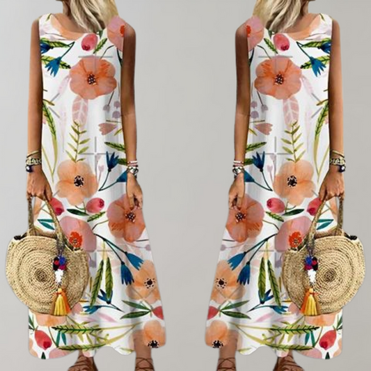 Brielle - Maxi Jurk - Boho - Formele Stijl van hoge kwaliteit - Ideaal voor Zomer