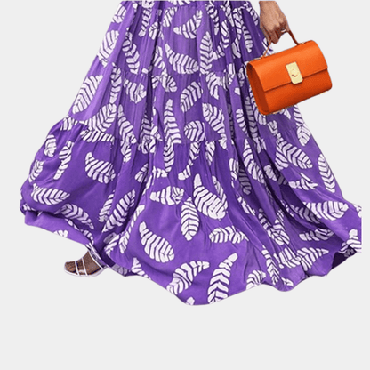 Violet - Maxi Jurk - Casual - Licht Hoorwaardige kwaliteit  - Ideaal voor de zomer