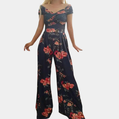 Ariel - Boho Maxi Jumpsuit - Voor Vrouwen | Luxueuze Uitstraling