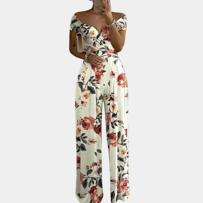 Ariel - Boho Maxi Jumpsuit - Voor Vrouwen | Luxueuze Uitstraling