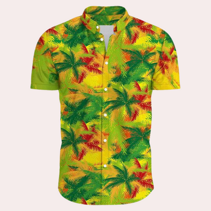 Conrad - Floral Polo - Boho - Licht Hoorwaardige kwaliteit  - Ideaal voor de zomer